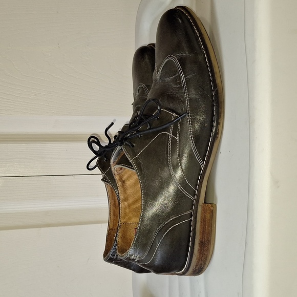NUNN BUSH leather wingtips lace up - 8 ½ - gray - Picture 5 of 9